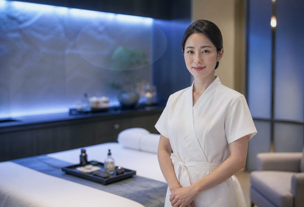 장수동출장테라피마사지 건전 방문관리 상담을 위한 고급스러운 고유 웰니스 이미지